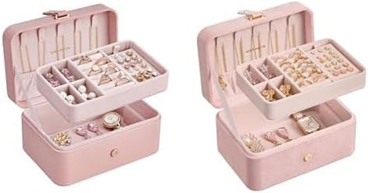 Jewelry Box, Travel Jewelry Case, Jewelry Box, Travel Jewelry Case, UJBC166R01 and UJBC166R02