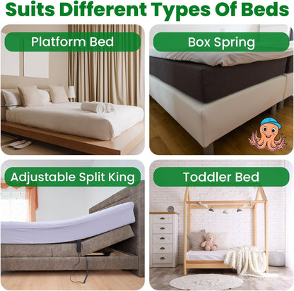 Non Slip Mattress Gripper Pad Stop Mattress, Keep Topper from Sliding - anti Slip Grip Pads Holder Stop Couch Cushion, Sofa Cushions, Patio & Furniture to Prevent Sliding (Queen)