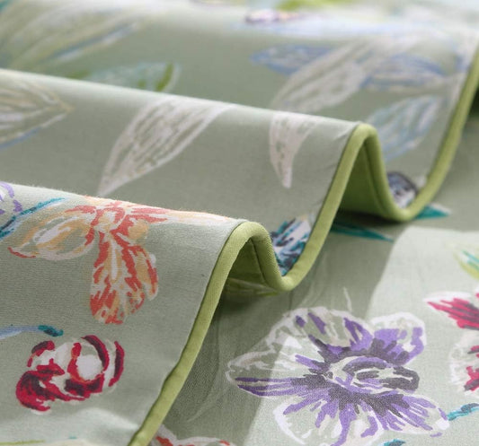 Vintage Floral Butterfly Pattern Pillowcases Cotton Decorative Pillow Covers Soft Pillow Cover Set of 2(Standard,Color-4)