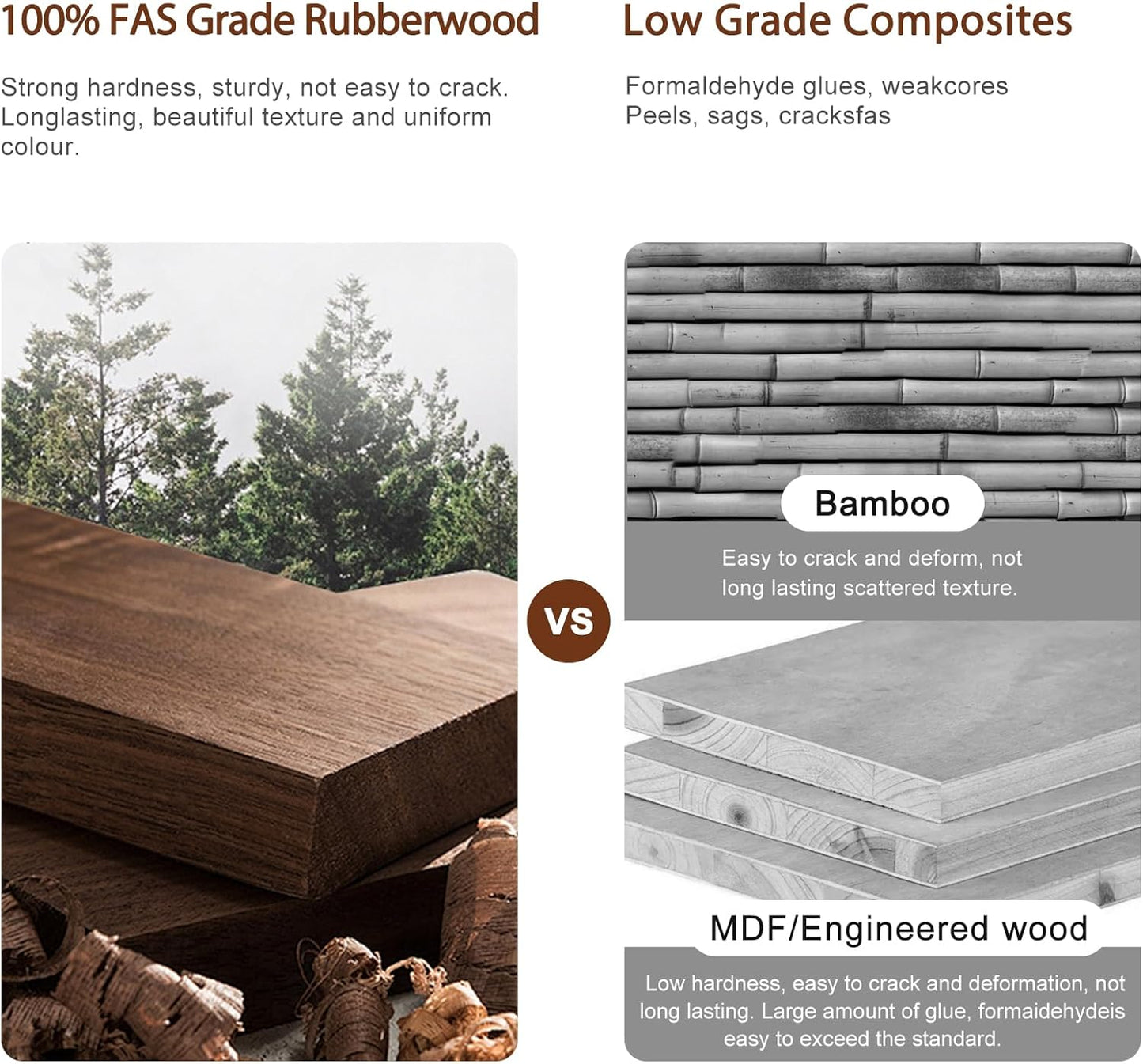 Solid Wood Small Coffee Table, Beetle Design, Full Assembly, Folding Coffee Table for Small Spaces, Portable Floor Table Furniture for for Garden, Balcony, Indoor or Outdoor Use (Walnut)