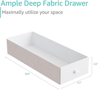 White Small Desk with Drawers - 40 Inch Computer Desk for Small Space Home Office, Modern Simple Study Writing Table PC Desks