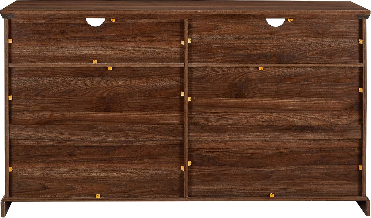 Classic Glass Door Universal TV Stand for Tv'S up to 64" Flat Screen Living Room Storage Cabinet Doors and Shelves Entertainment Center, 16"D X 58"W X 33"H, Dark Walnut
