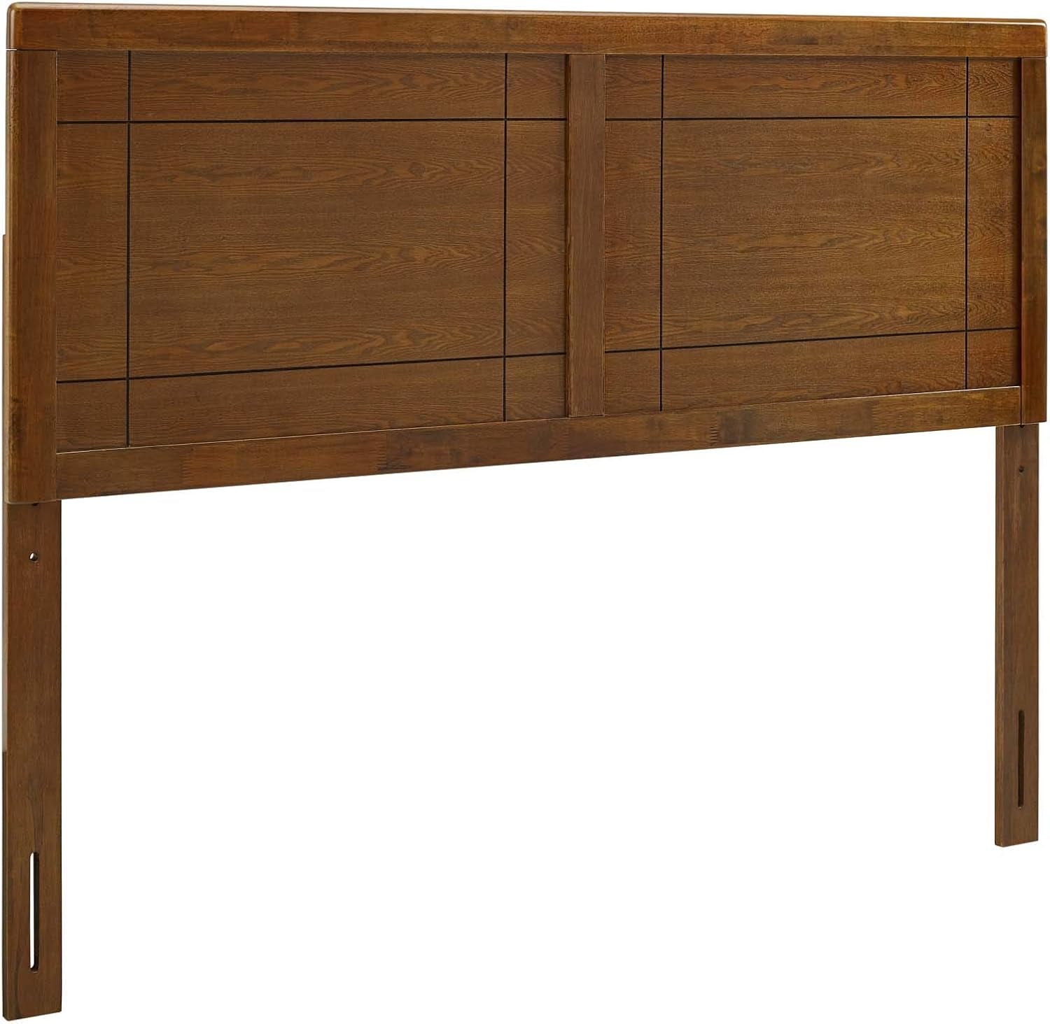 Archie King Wood Headboard in Walnut