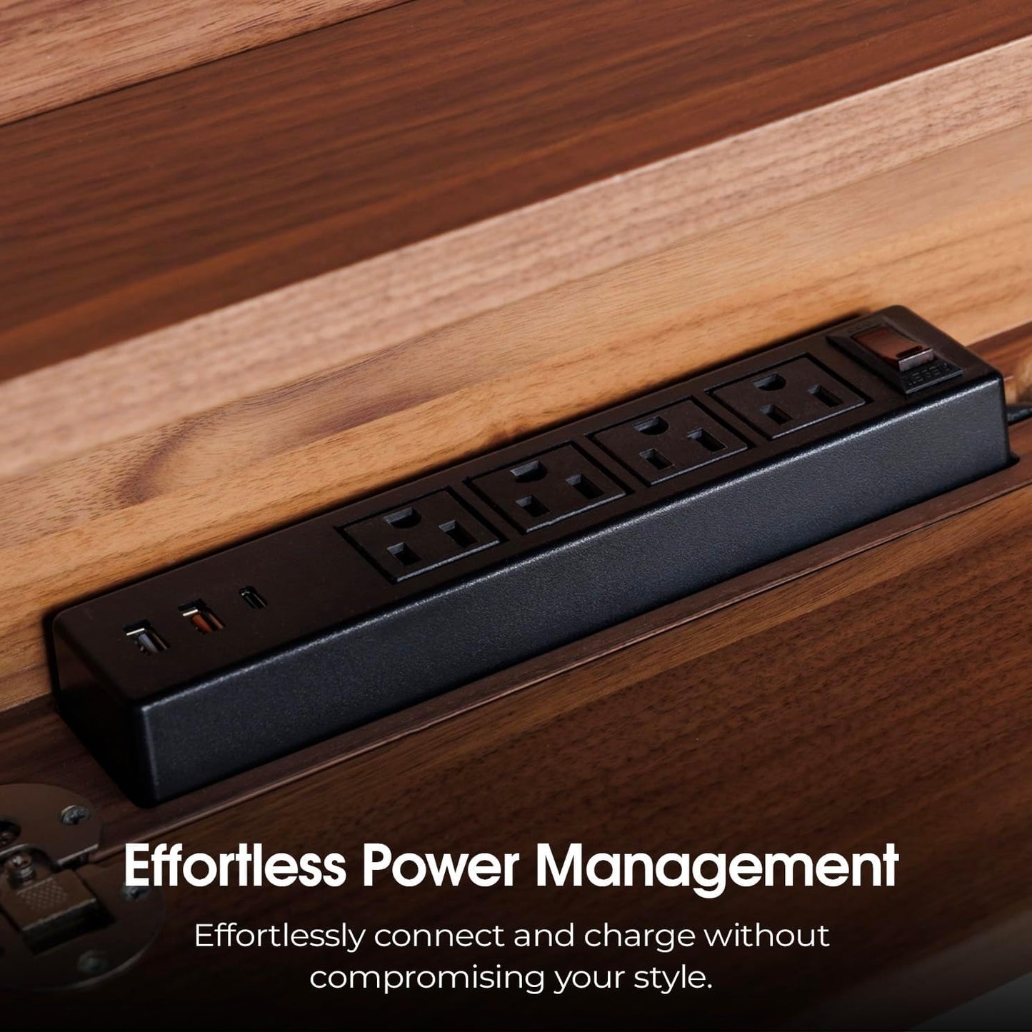 - Dining Table to Computer Desk, Work-From-Home Office, Gaming Desk, Study Desk, Space-Saving Adjustable Furniture, Royal Brown