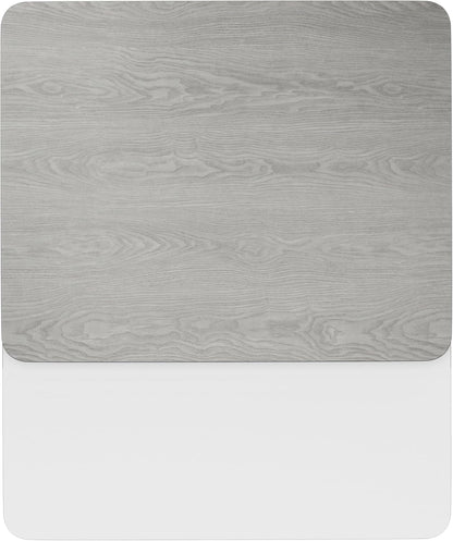 Glenbrook 24'' X 30'' Rectangular Table Top with White or Gray Reversible Laminate Top