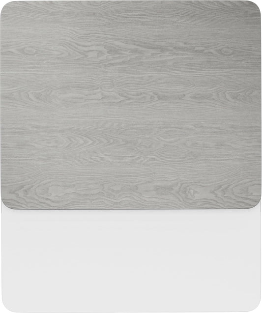 Glenbrook 24'' X 30'' Rectangular Table Top with White or Gray Reversible Laminate Top