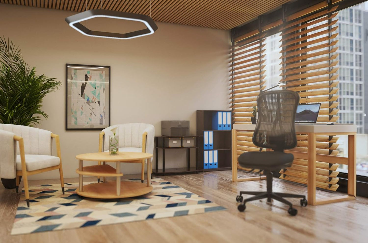 Turn-N-Tube No Tools 3-Tier Entertainment Center TV Stand for TV up to 32 Inch, Plastic round Tubes, Espresso/Black