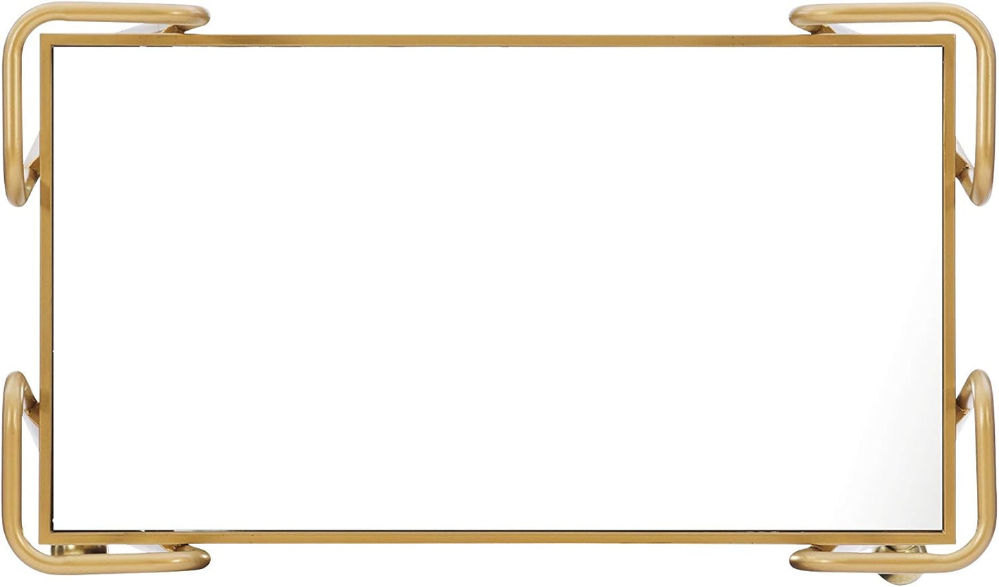 Gina Mid-Century Bar Cart, Gold
