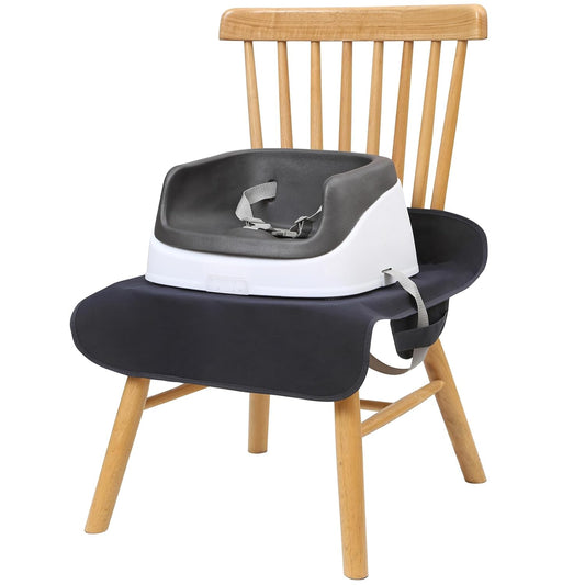 Extra Large Booster Chair Cover, Dining Chair Seat Protector Cover for Booster Seat, Non-Slip Backing, Waterproof, Oil-Proof and Stain-Proof, Easy to Wipe Clean