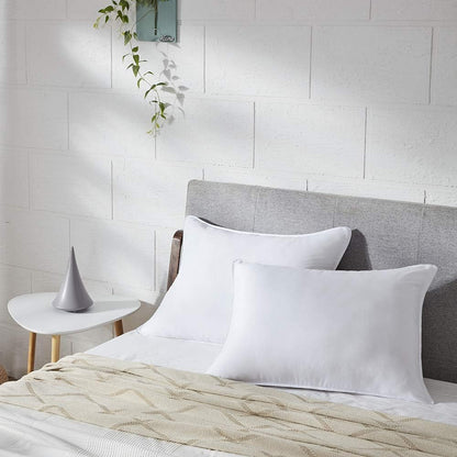 Bed Pillow King Size Set of 2, Shams Insert 20 X 36 Inch, down Alternative Cooling Pillows for Stomach, Side or Back Sleeper