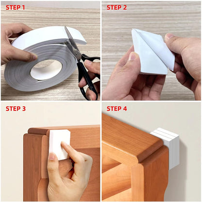 EVA Foam Headboard Stoppers Bed Stopper,Anti-Vibration Soundproof Pads for Bed Frame/Headboard,Double Sides Self Adhesive Furniture Pads