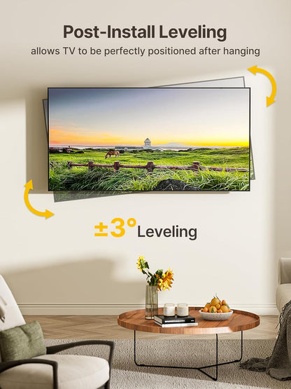Long Arm TV Wall Mount for Most 23-65 Inch Tvs, 29 Inch Long Extension TV Mount Swivel and Tilt, Full Motion Wall Mount Tv Bracket Fit Max VESA 400 X 400Mm, up to 77 Lbs