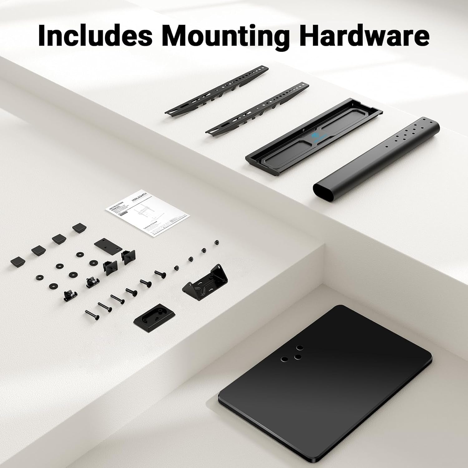 Universal Swivel TV Stand for 24-60 Inch Tvs up to 99 Lbs, 12 Height Adjustable Table Top TV Stand, TV Base Stand with Tempered Glass Base, Max VESA 400X400Mm, PSTVS33