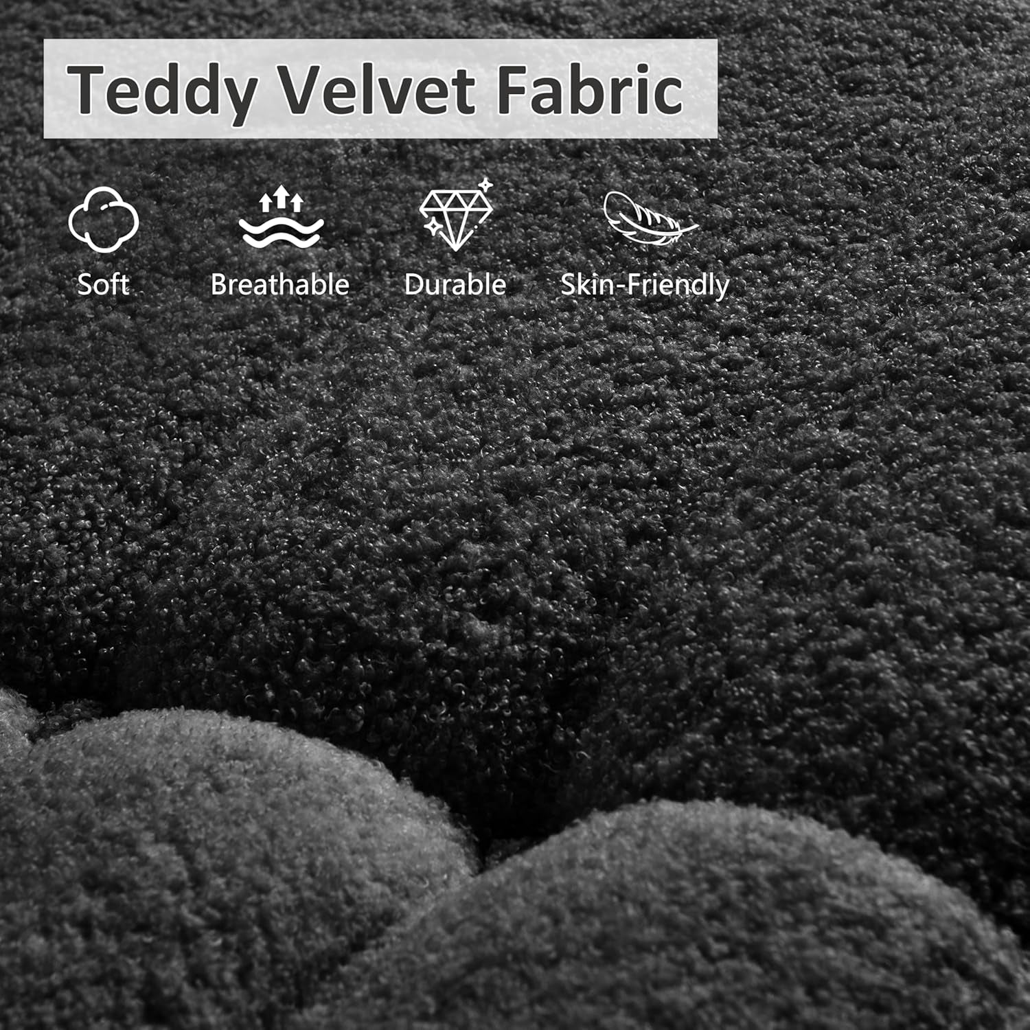 Bean Bag Chair, Oversized Bean Bag Chair for Living Room, Fireside Chair for Adults with Memory Foam Filled, Big Accent Lounge Floor Sofa for Reading, Relax, No Assembly Required. (Green 3-Seater)