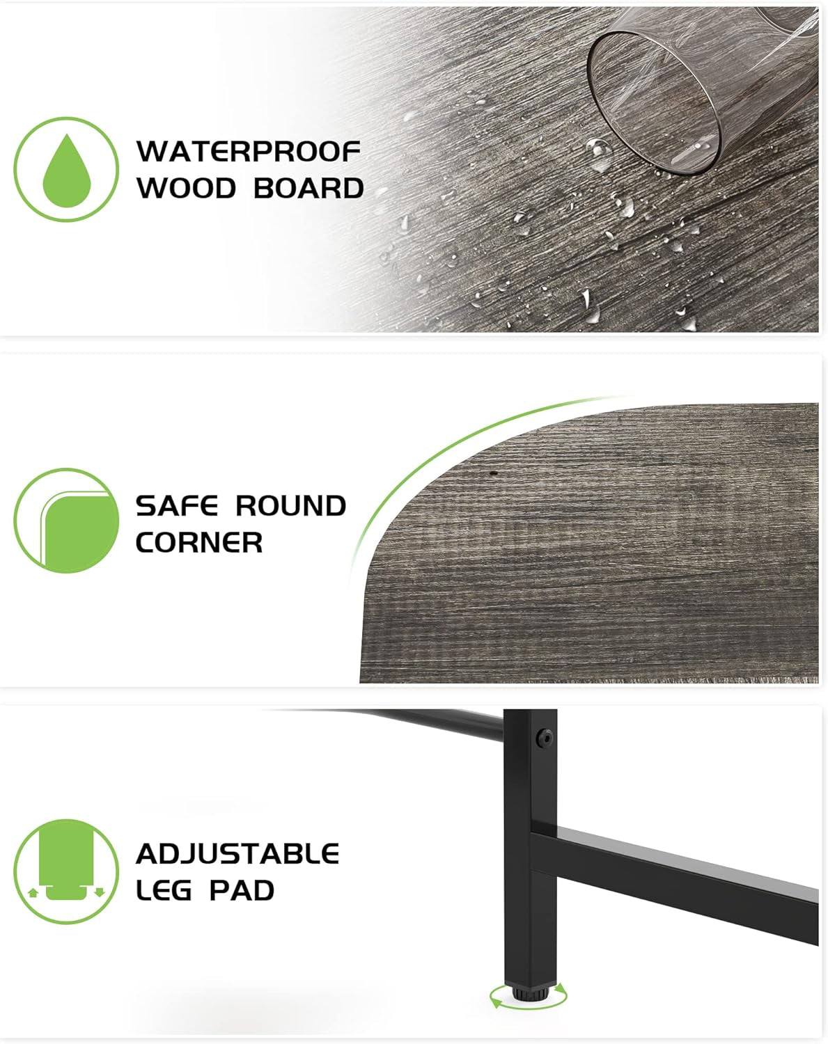 Reversible L Shaped Desk with Large Surface, 61 Inch Sturdy Corner Desk with Storage Shelves, Premium Office Computer Desk Workstation for Home Office Gaming