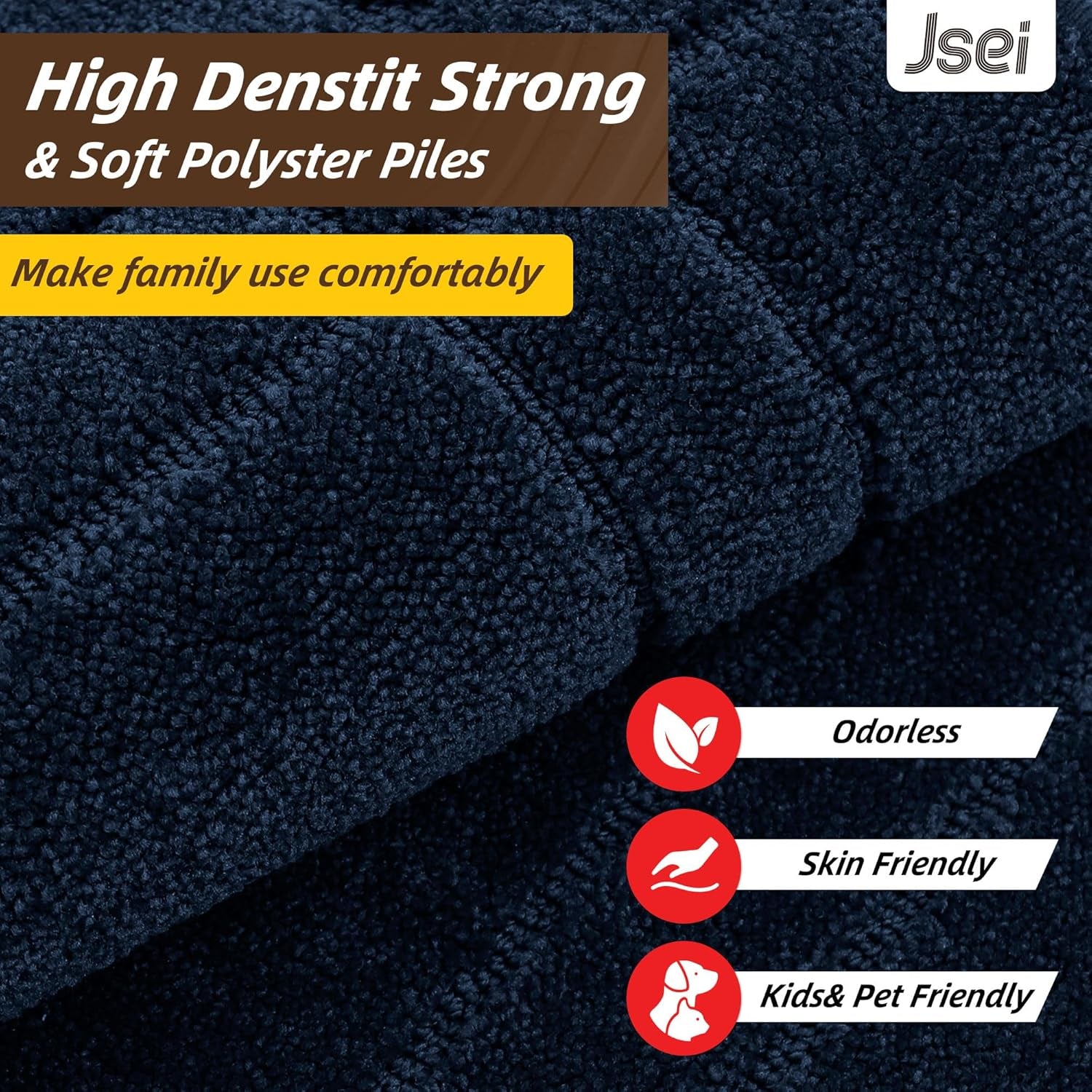 Entryway Rugs Doormat 24"X36", Non-Slip Dirt Trapper Door Mats Indoor, Washable Absorbent and Stain Resist Welcome Floor Mat for Front Door, Dog Door Mat, Muddy Wet Shoes & Paws, Dark Grey