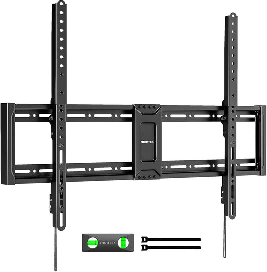 Heavy Duty Fixed TV Wall Mount for 43–100 Inch Tvs up to 200 Lbs, 1.2" Ultra Slim Low Profile Wall Mount Bracket, Max VESA 800X600Mm, Fits 16"/18"/24" Wood Studs, Secure Space-Saving Design