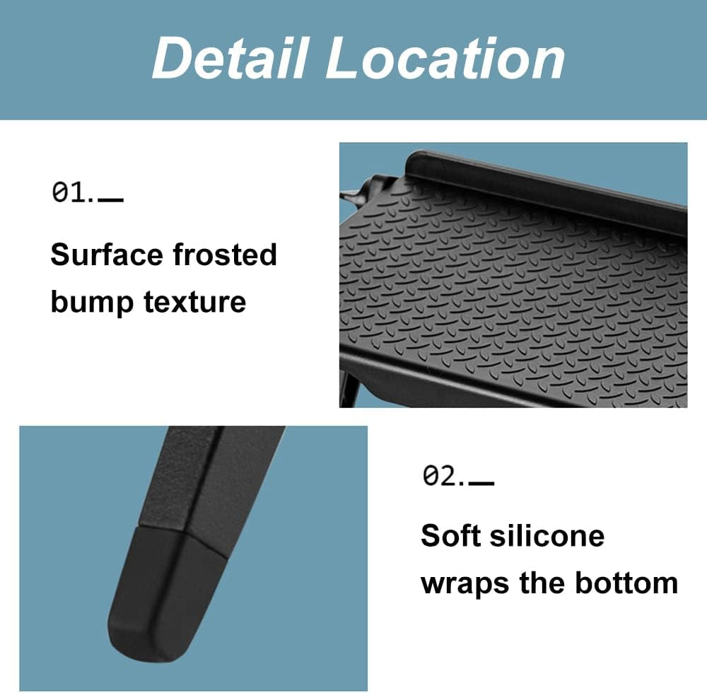 2 Park TV Top Shelf Apple Tv Mount Monitor Shelf Screen Storage Shelf Floating Tv Stand Router Shelf Adjustable Mount for Media Box, Game Console, Router TV, Camera Frames Remote 11.8 X 4.7 Inch