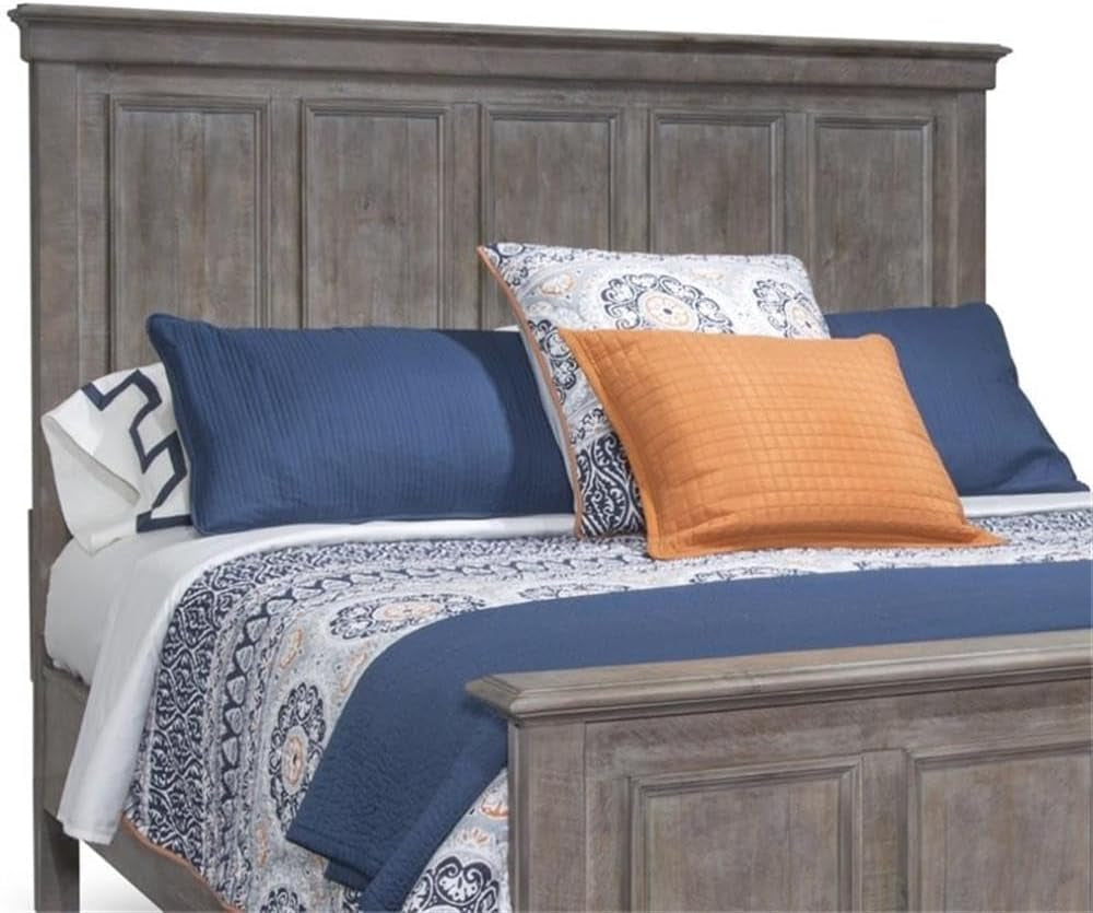 Lancaster Queen Panel Headboard in Dovetail Gray