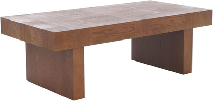 Home Collection Habana Walnut Brown Wood Coffee Table