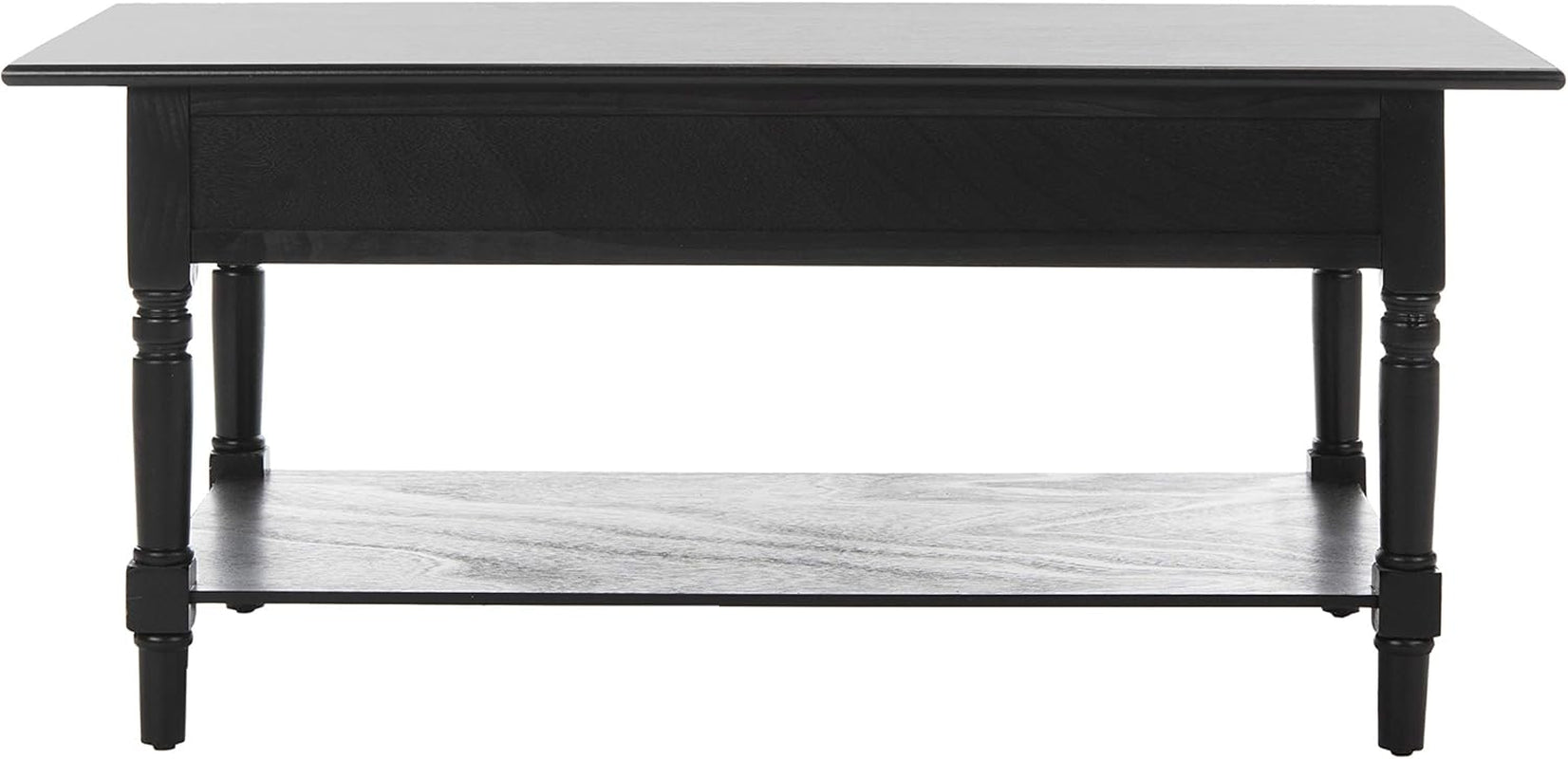 Home Collection Boris Distressed Black Coffee Table