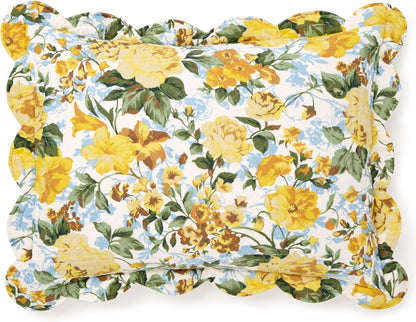 Cotton Florence Sham - King, Floral Multi