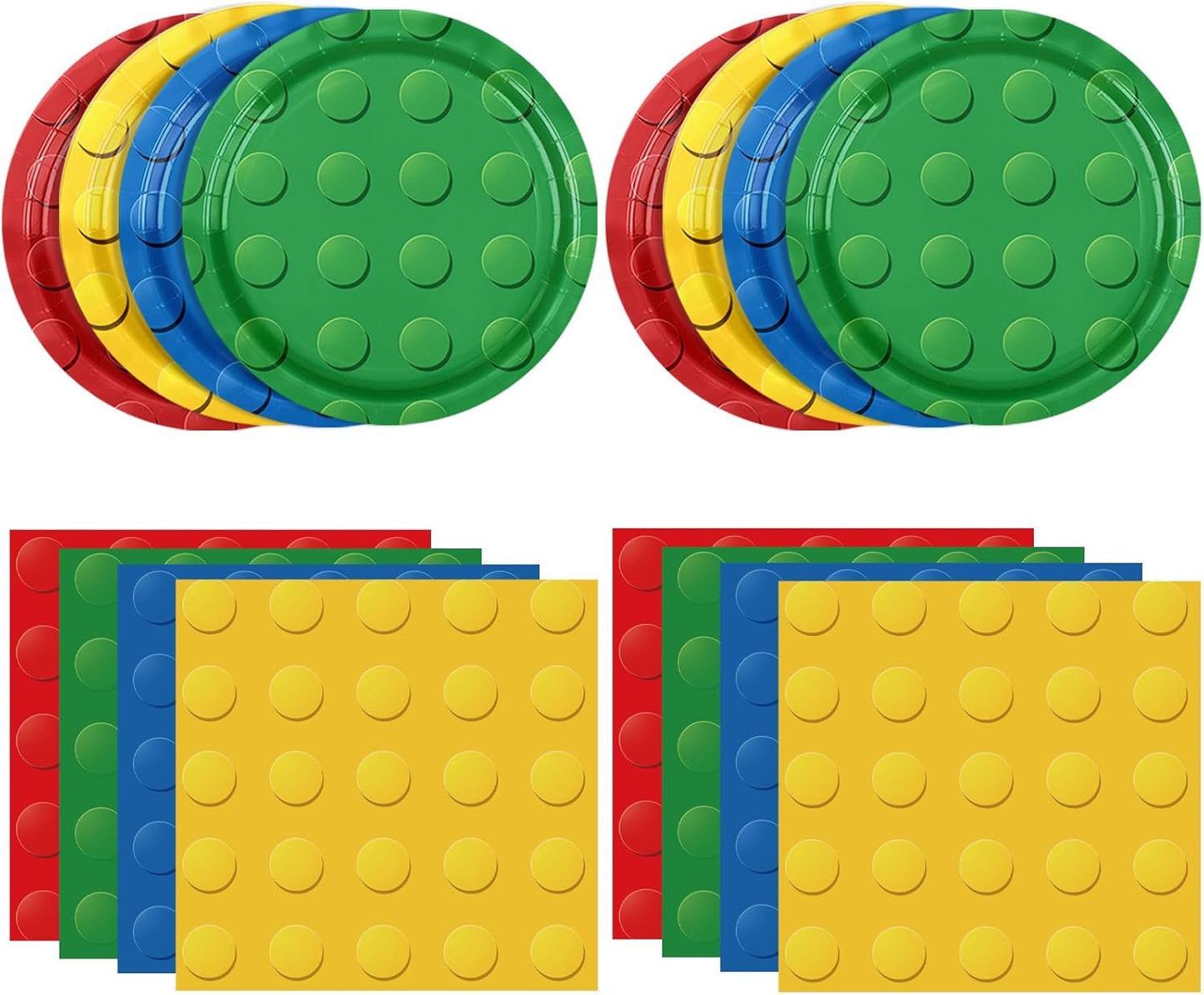 40PCS Alphabet Number Party Supplies Rainbow Alphabet Disposable Party Decor Included Alphabet Plates Napkins Back to School Decorations for Baby Shower Kids Birthday Alphabet Number Games