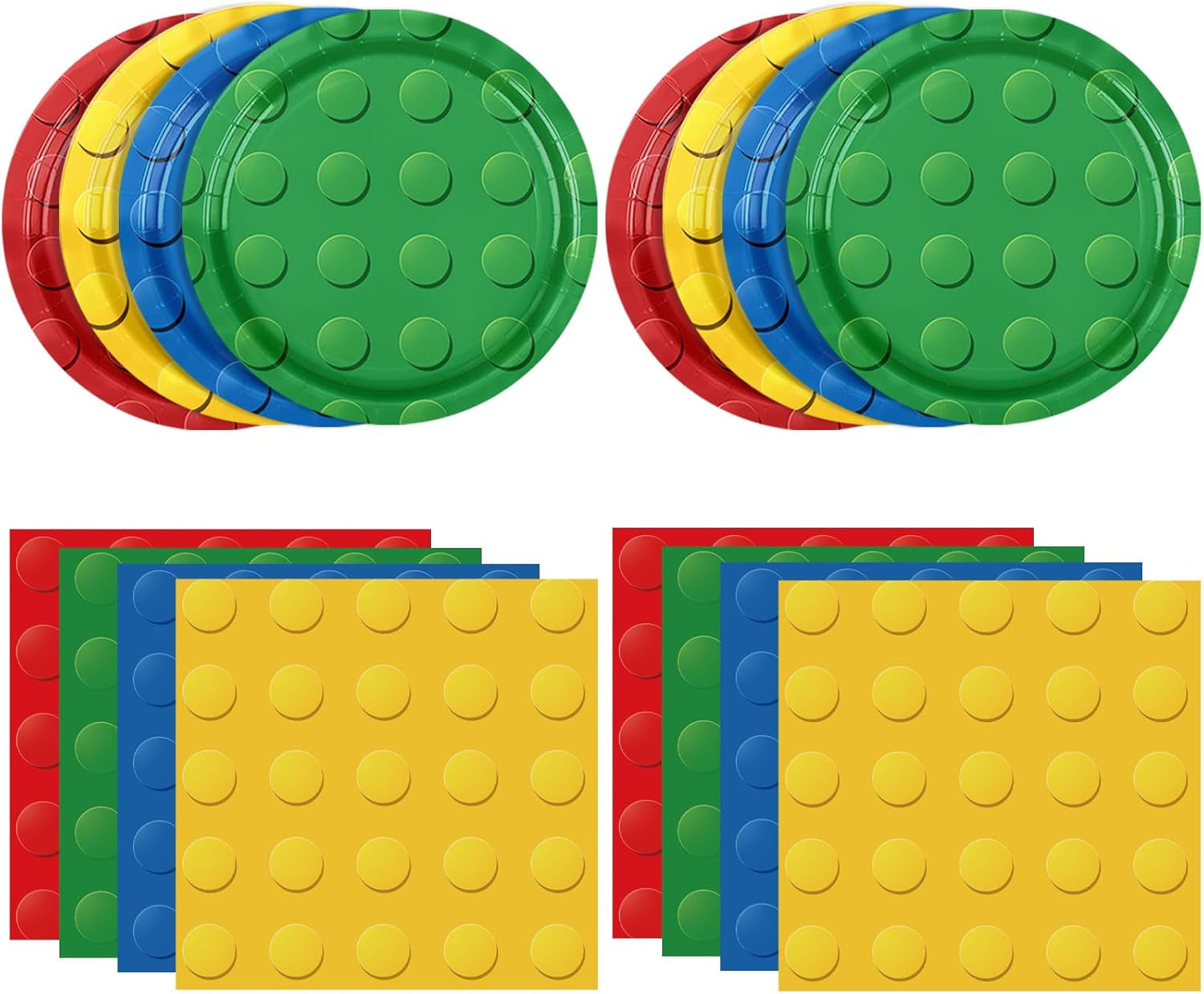 40PCS Alphabet Number Party Supplies Rainbow Alphabet Disposable Party Decor Included Alphabet Plates Napkins Back to School Decorations for Baby Shower Kids Birthday Alphabet Number Games