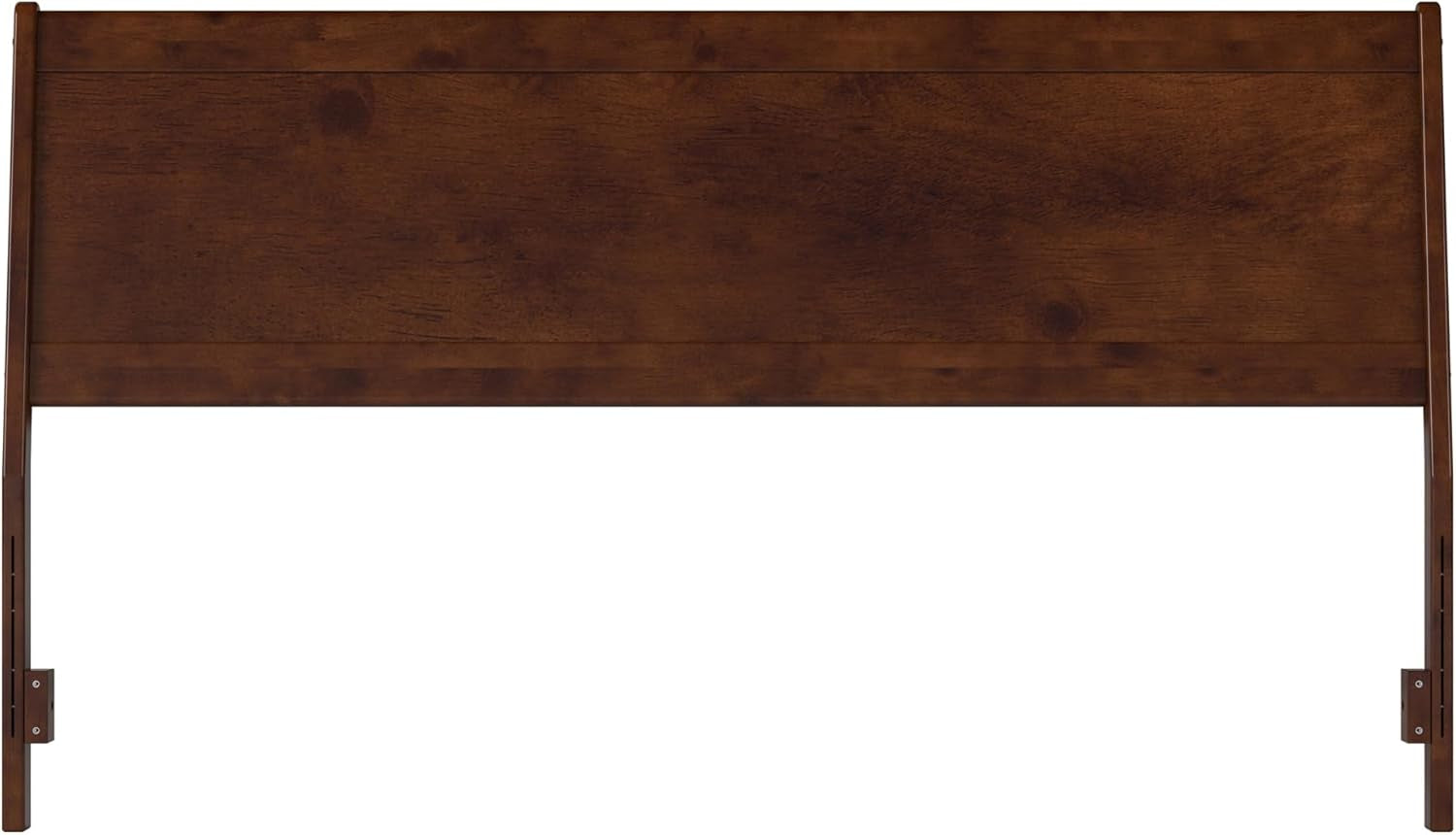 , Casanova King Solid Wood Panel Headboard, Walnut