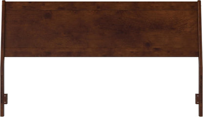 , Casanova King Solid Wood Panel Headboard, Walnut