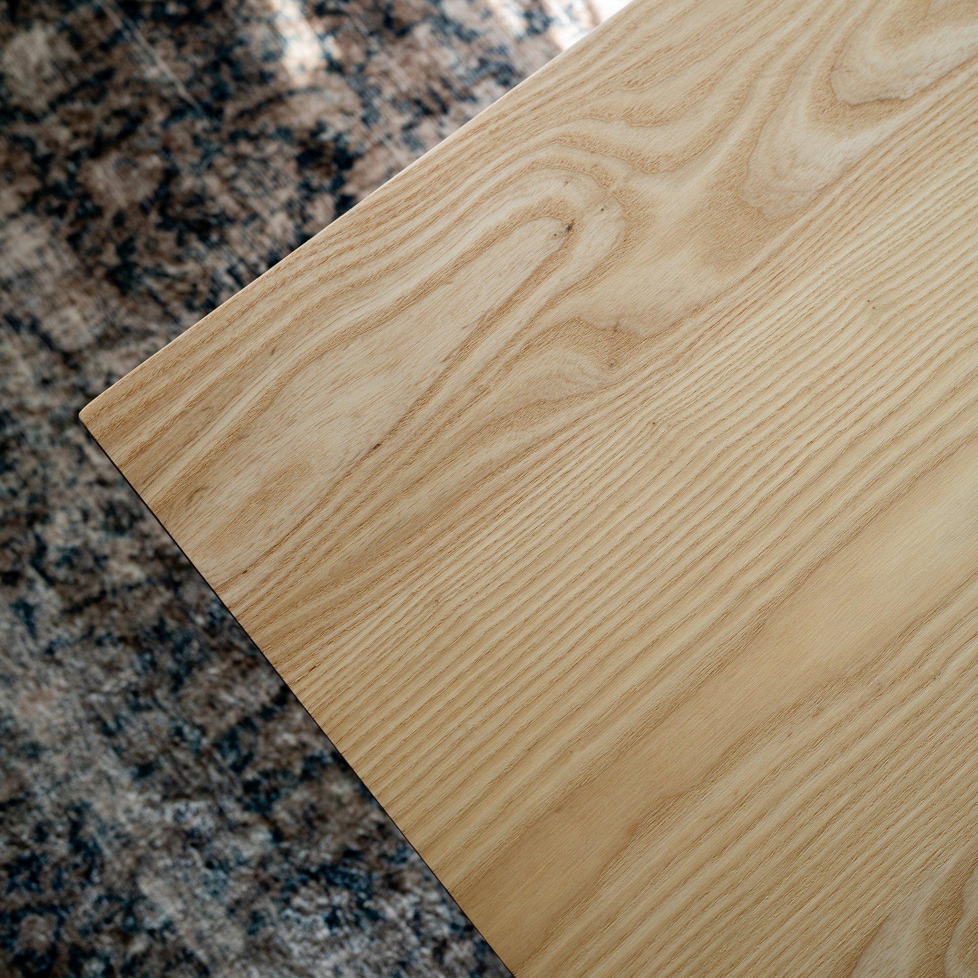 White Ash Wood Coffee Table