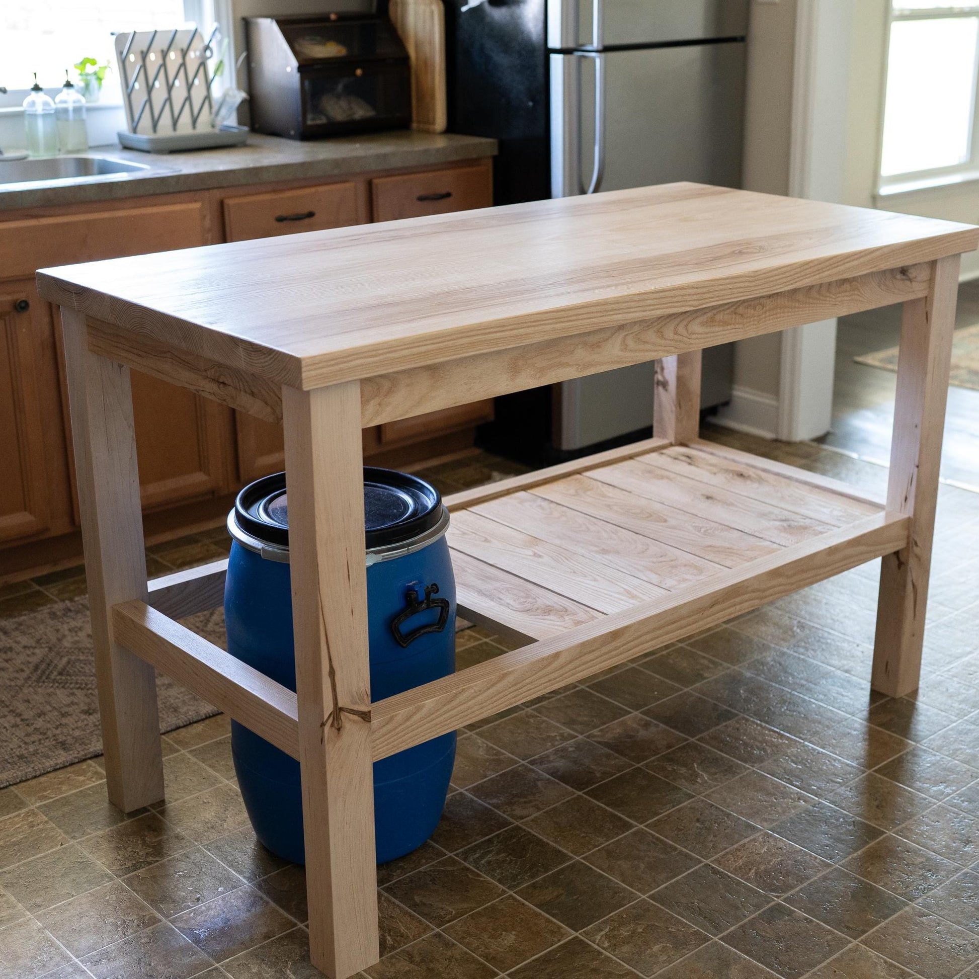 Kitchen Island Custom | Handmade | Ashwood