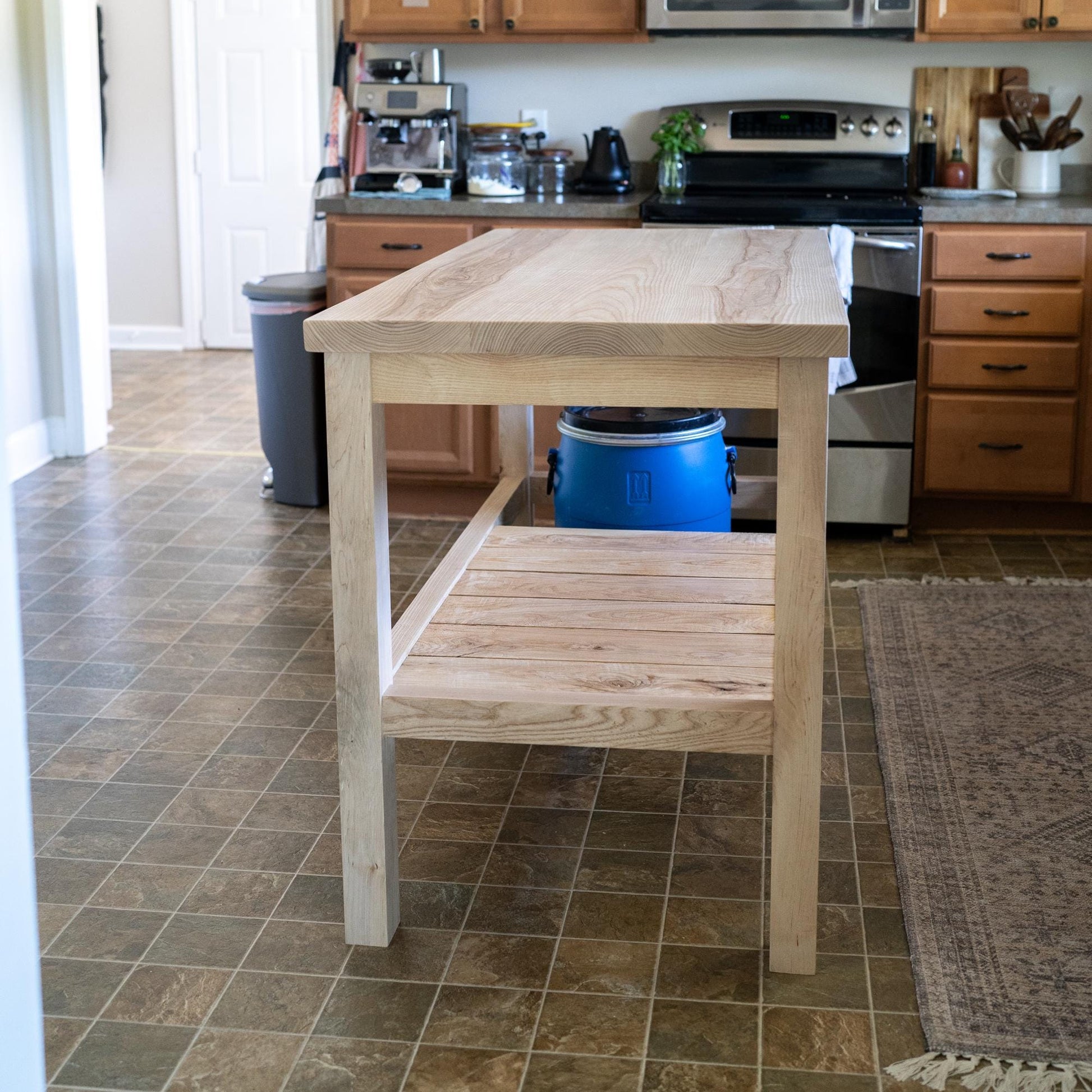 Kitchen Island Custom | Handmade | Ashwood