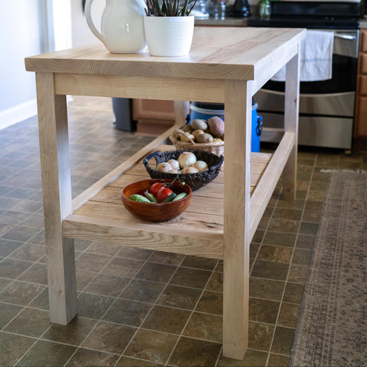 Kitchen Island Custom | Handmade | Ashwood
