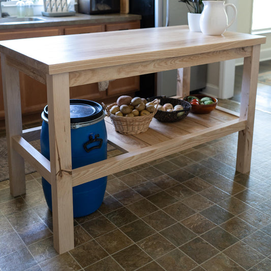 Kitchen Island Custom | Handmade | Ashwood